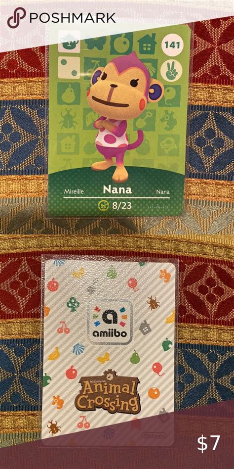 Genuine ACNH amiibo for Nana | Amiibo, Nana, Nintendo amiibo