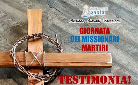 Il Marzo La Veglia Di Preghiera Per I Missionari Martiri