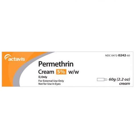 PERMETHRIN CREAM 5% - RX Products