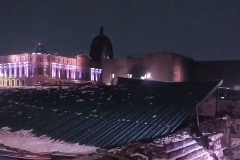 Colapsa Estructura De Techo Del Templo Mayor En Cdmx Por Lluvia Y