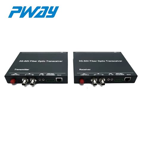 Pway Pw Stf Hd G Sdi Over Fiber Optic Extender Km Media