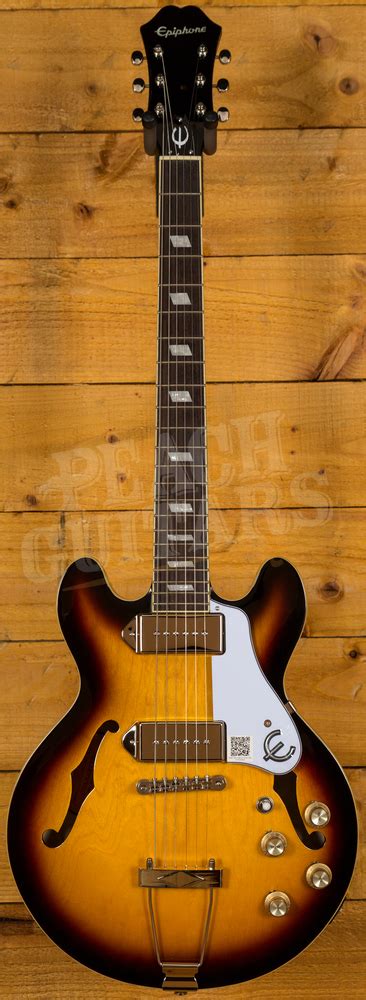 Epiphone Casino Coupe Vintage Sunburst - Peach Guitars