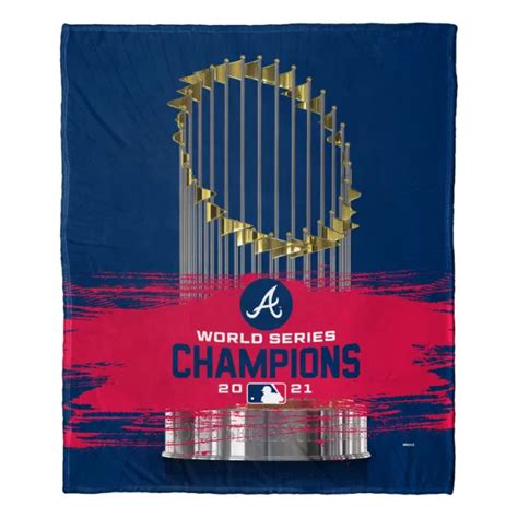 Dropship Atlanta Braves MLB 2021 World Series Champions Silk Touch