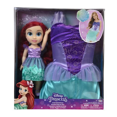 Comprar Set Mu Eca Ariel Y Disfraz Ariel A Os La Sirenita Disney