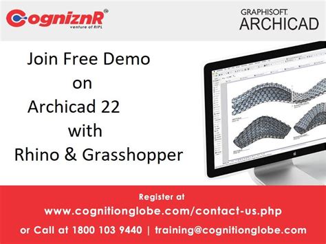 Training Program On Archicad With Rhino And Grasshopper By Cogniznr