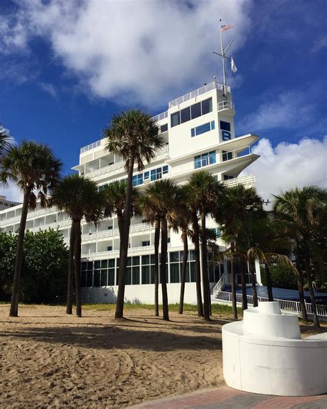 The iconic ship shaped hotel on Fort Lauderdale Beach is the B Ocean ...