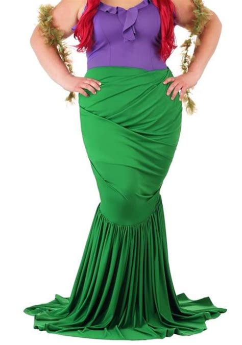 Undersea Mermaid Costume For Plus Size Women