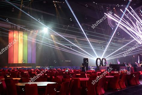 View Inside Governors Ball Television Academys Editorial Stock Photo