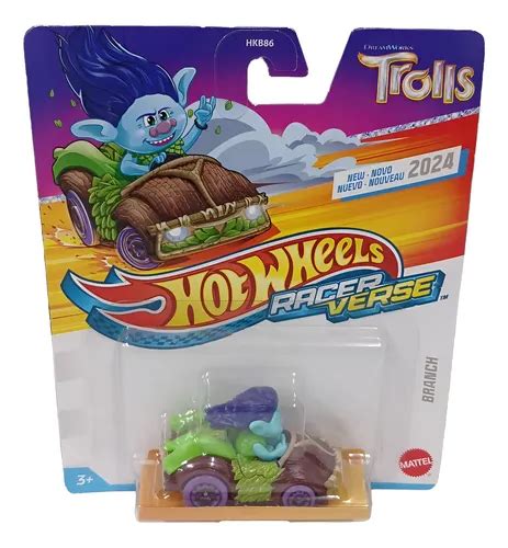 Hot Wheels Trolls Racer Verse Branch Ramón Celeste MercadoLibre