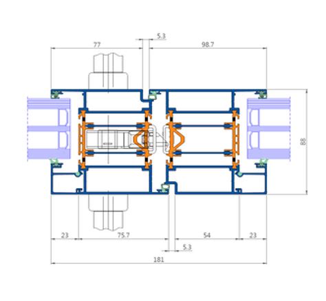 DECALU 88 STANDARD DOORS Aluneo