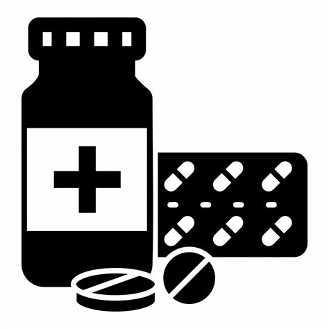 Medicine Medicine Bottle Pills Syrup Tablet Icon Download On