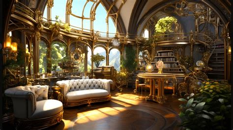 Steampunk Living Room by Ragcat392 on DeviantArt