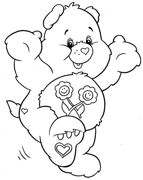 Desenhos Para Imprimir Dos Ursinhos Carinhosos - 6