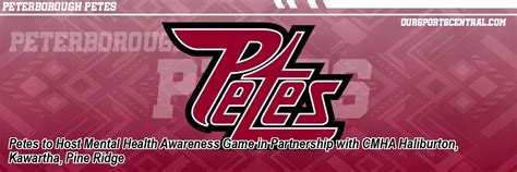 Petes To Host Mental Health Awareness Game In Partnership With Cmha