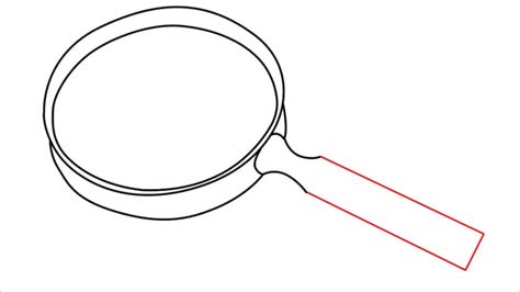 How To Draw A Magnifying Glass Step By Step 7 Phase Video