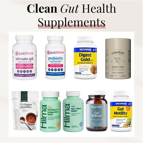 Clean Gut Health Supplements | GIRLS WHO EAT