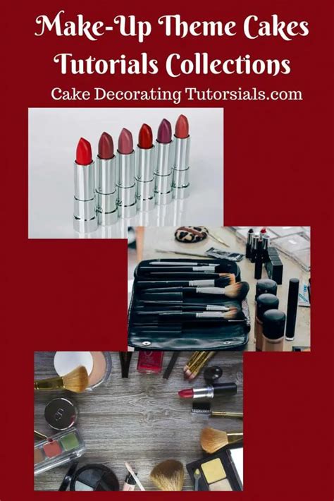 Makeup Theme Cakes - Cake Decorating Tutorials