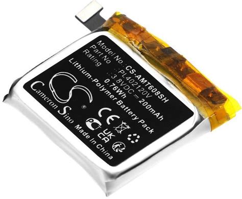 Cameron Sino Amazfit Bip/Pl402120V 200Mah 0.76Wh Li-Polymer 3.8V ...