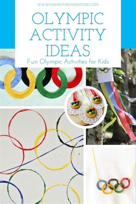 Over 20 Summer Olympics Activities for kids from toddlers to school age ...