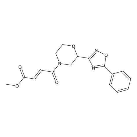 Buy Methyl E 4 Oxo 4 2 5 Phenyl 1 2 4 Oxadiazol 3 Yl Morpholin 4 Yl