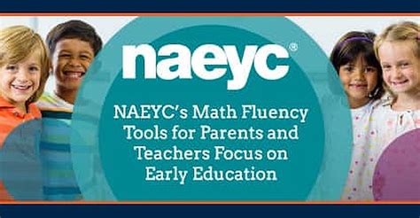 Naeycs Youth Mathematics Fluency Tools For Families And Educators