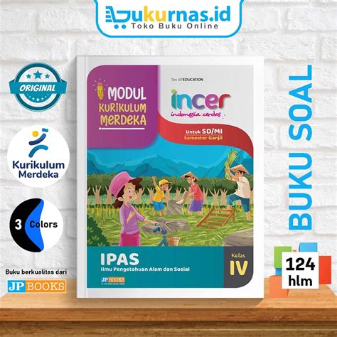 Jual Buku Latihan Soal Ilmu Pengetahuan Alam Dan Sosial Ipas Sd Mi Kelas 4 Incer K Merdeka