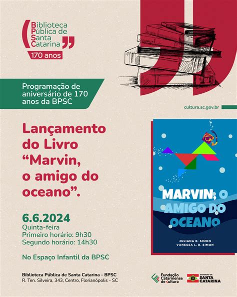 Fcc Funda O Catarinense De Cultura Lan Amento Do Livro Infantil