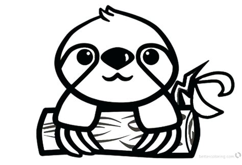 Sloth Drawing Easy | Free download on ClipArtMag