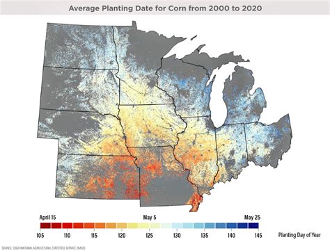 Earlier Vs Later How Have Corn And Soybean Planting Dates Changed In