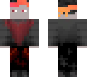 red and black ninja | Minecraft Skin