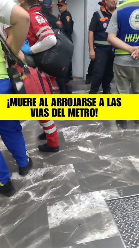 Persona se arrojó al paso del Metro en la estación Miguel Ángel de