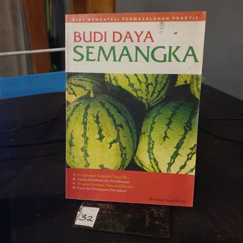 Jual Buku Pertanian Budidaya Semangka Original Shopee Indonesia