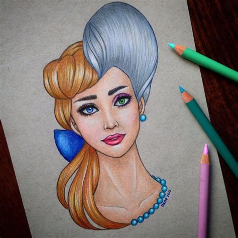 Artista Cria Ilustra Es Misturando Her Is E Vil Es Disney Zona Nerd