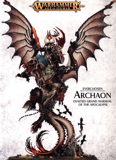 GAMESWORKSHOP WARHAMMER Age Of Sigmar Everchosen Archaon Exalted Grand