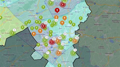 PPL reporting over 24,000 power outages, with some hotspots in the ...