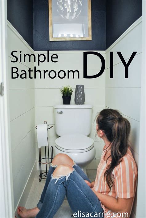 Simple Water Closet Makeover That Can Be Done In A Weekend Love The