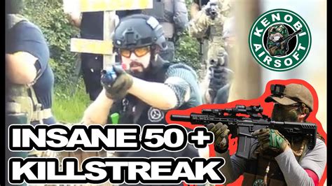 INSANE AIRSOFT 50 KILLSTREAK YouTube