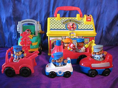 Fisher Price Little People Train Station plus Many EXTRAS | eBay