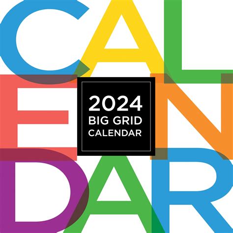 2024 Big Grid Calendar Daria Emelina