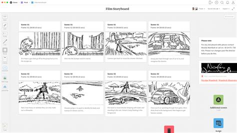 Film Storyboard - Template & Example - Milanote