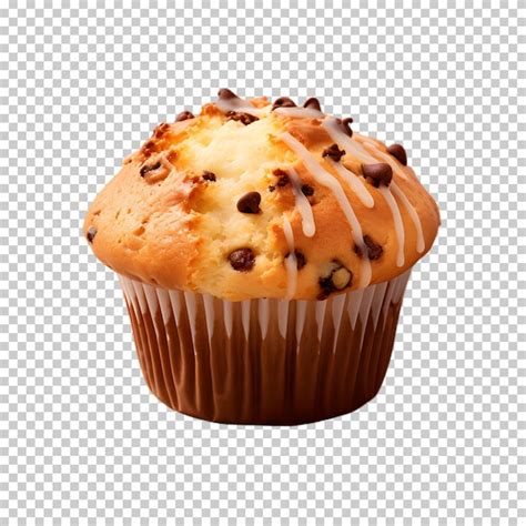 Premium Psd Muffin Isolated On Transparent Background