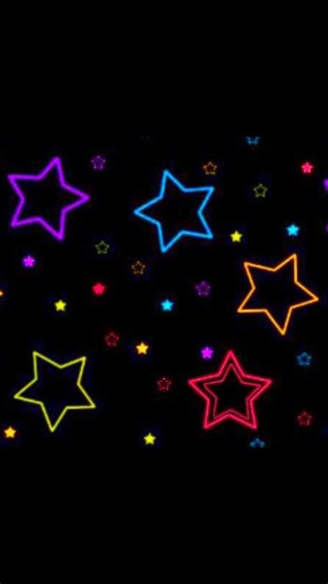 Neon Stars Wallpapers - Top Free Neon Stars Backgrounds - WallpaperAccess