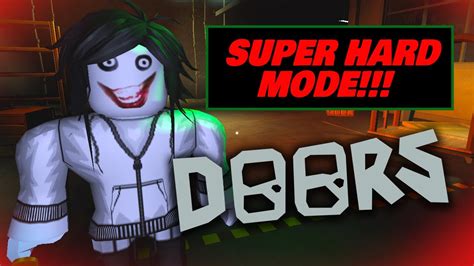 Super Hard Mode In Doors Is Insane Youtube