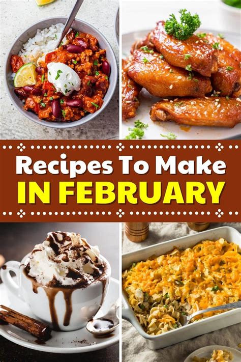 30 Recipes to Make in February - Insanely Good