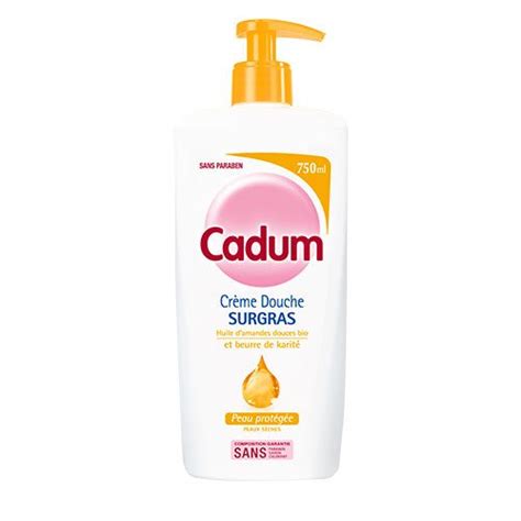 CADUM DOUCHE CREME SURGRAS AMANDE DOUCE BEURRE DE KARITE Flacon De