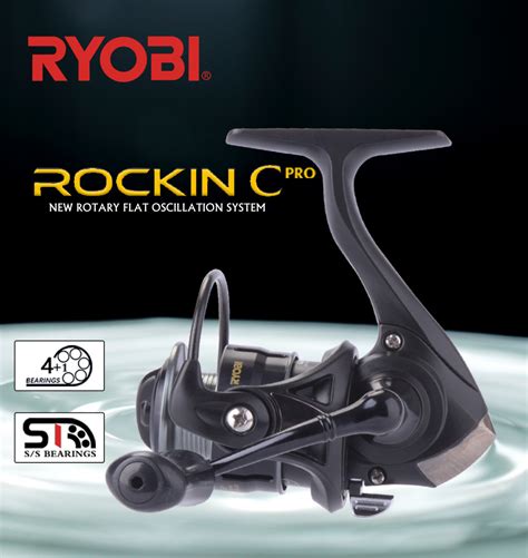 New Ryobi Rockin C Pro Hp Spinning Reels Ball Bearings