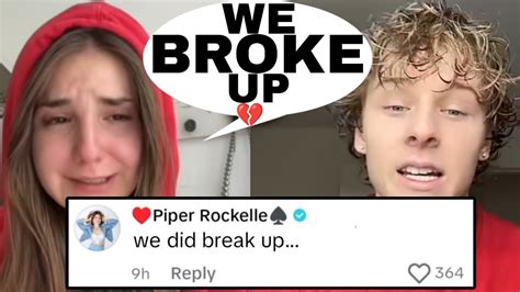 Piper Rockelle Confirms Break Up With Lev Cameron 😱💔 With Proof