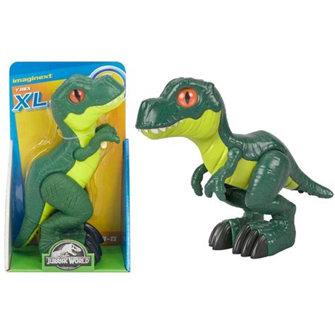 Boneco Articulado T Rex XL 25CM Imaginext Jurassic World Dinossauro