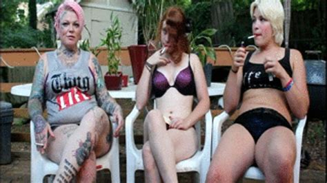 Humiliation For Having A Smoking Fetish While Smoking Hot Atlanta Stripper Fetish Models