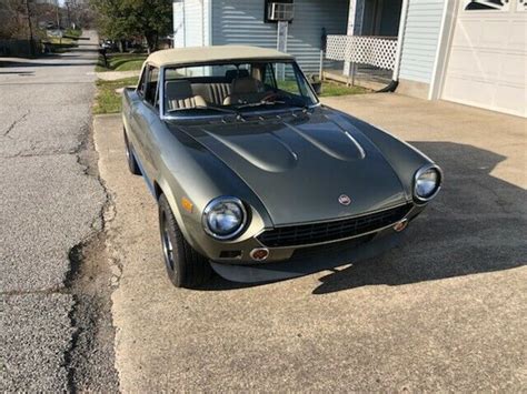 1981 Fiat Spider 2000 Convertible For Sale